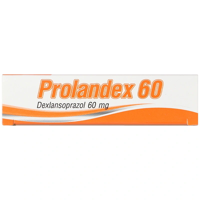 Prolandex 60 điều trị viêm thực quản, trào ngược dạ dày - thực quản (2 vỉ x 10 viên) - 5